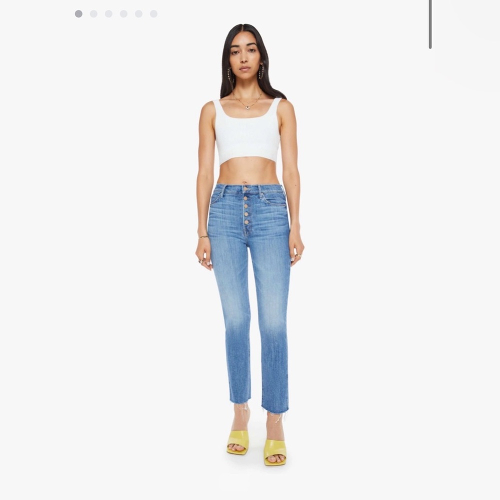 NWT Lil Mother Pixie Dazzler Ankle Fray (Petite)